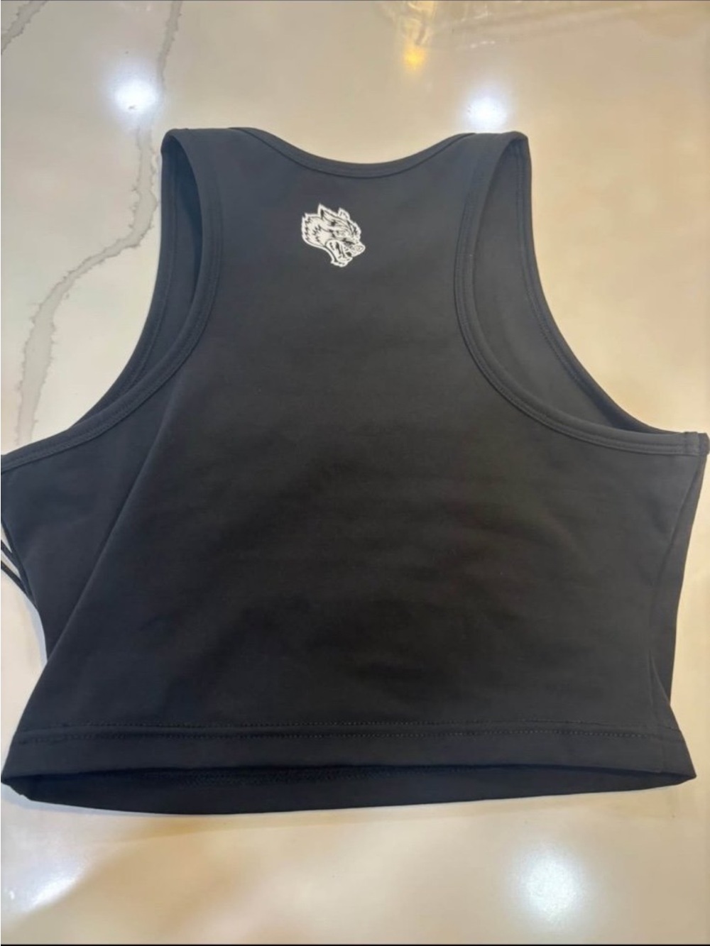 Darc Sport Black Women's Athletic Crop Tank